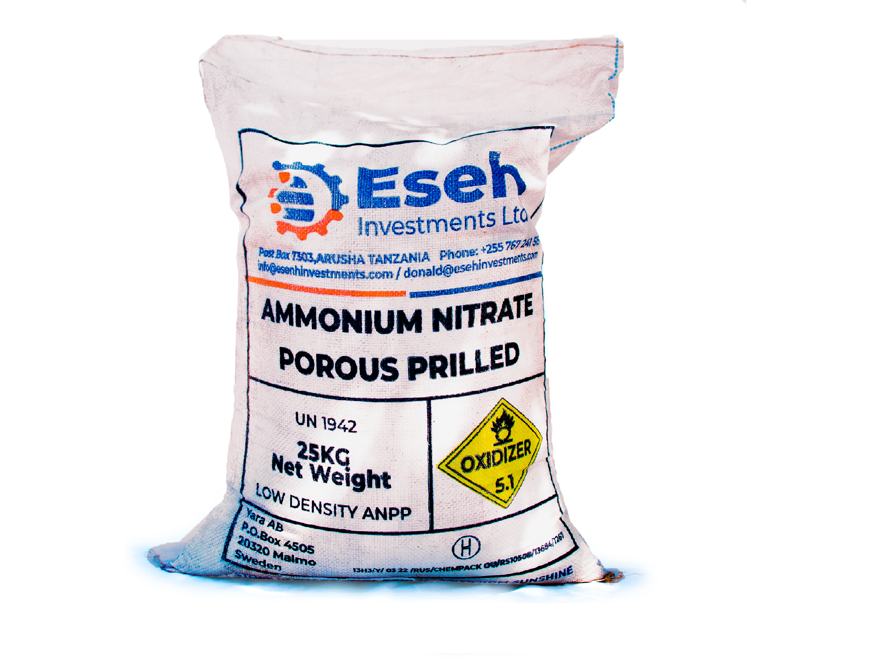 Ammonium Nitrate Porous Prills